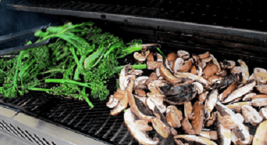 Grilled, Veggies, Grill