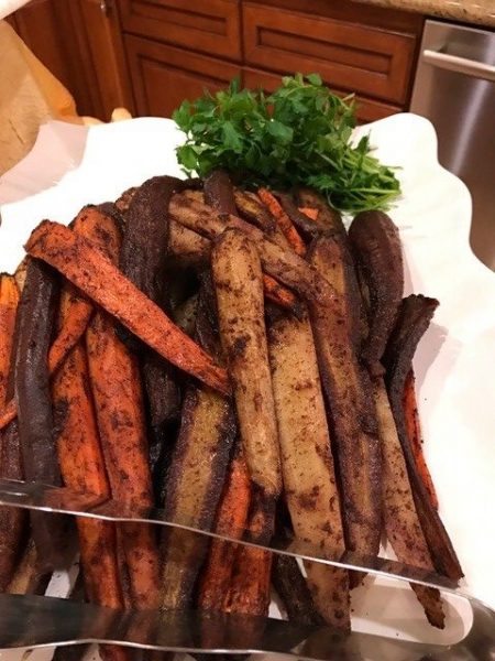 Roasted, Tricolor, Carrots