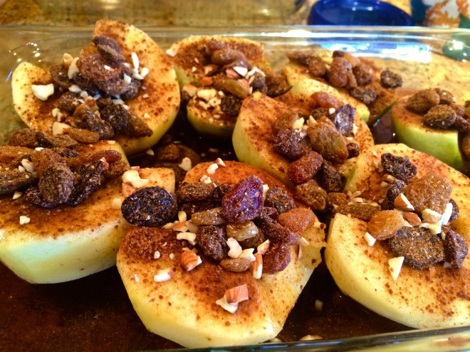 Baked, Apples, Pears