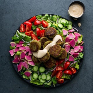 Recipes, Falafel, Salad