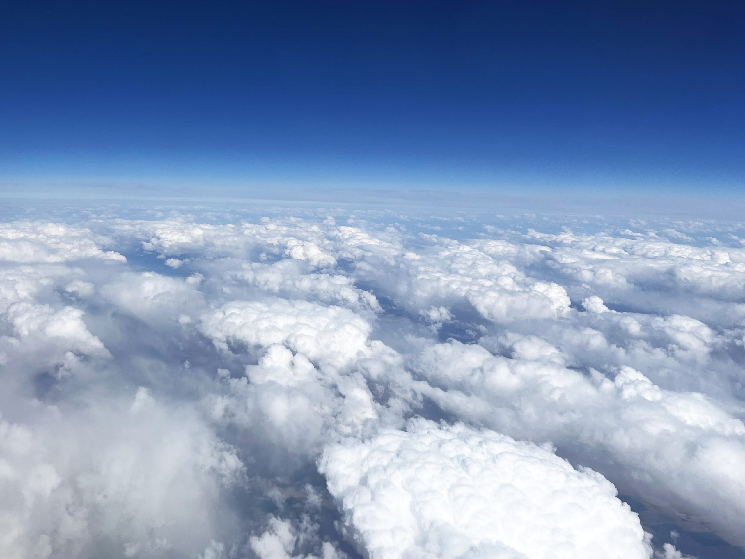 Picture of Clouds Over Atlantic Ocean